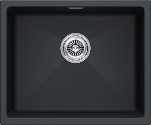 Кухонная мойка Paulmark LUMI 55UNI LU55-AN 46х56 цвет антрацит